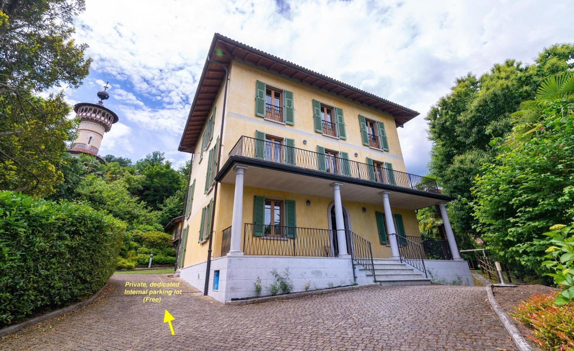 L'Ortensia Della Villa Isabella, Camera Con Vista Lago, Balcone Sul Parco E Bagno Esclusivo All'Esterno Della Camera สเตรซา ภายนอก รูปภาพ